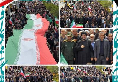  خروش انقلابی مردم گناوه در راهپیمایی روز جهانی قدس - تسنیم