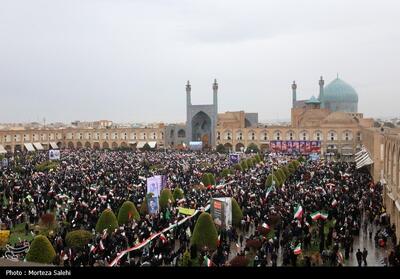  بیعت مردم با رهبر معظم انقلاب در راهپیمایی ‌قدس/ایران فریاد انتقام شد - تسنیم