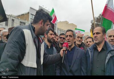  حضور پرشور مردم برای خونخواهی رهبر شهیدشان است فیلم - تسنیم
