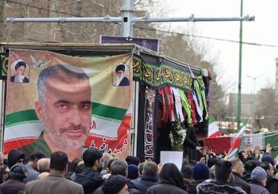  بدرقه باشکوه شهید مهدی جلالوند در شهریار تصویر - تسنیم