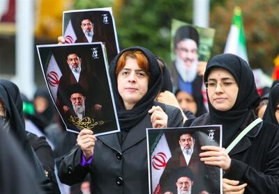  دیار میرزا یکپارچه فریاد زد: راه رهبرشهید ادامه دارد - تسنیم