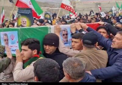  پیکر مطهر شهید پاکپور به زادگاهش رسید؛ تشییع فرمانده شهید سپاه در دهسد - تسنیم