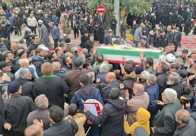  مراسم تشییع پیکر شهید وحید اردستانی در ورامین برگزار شد - تسنیم