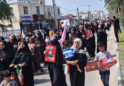  ادامه حمایت از مردم فلسطین با فرمان رهبر سوم انقلاب اسلامی در قشم - تسنیم
