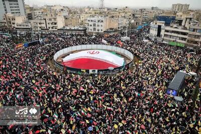  عکسی بی نظیر از راهپیمایی امروز روز قدس در تهران