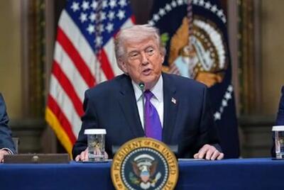  پیام ترامپ بعد از حمله به جزیره خارک