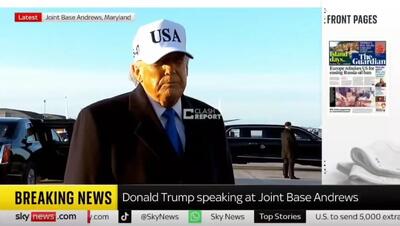  نطق ترامپ درباره اسکورت نفتکش‌ها در تنگه هرمز