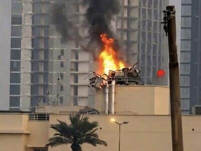  الجزیره به نقل از یک منبع امنیتی عراقی: سیستم پدافند هوایی سفارت آمریکا در بغداد هنگام هدف قرار گرفتن توسط یک پهپاد عملیاتی نبود  / بخشی از سیستم پدافند هوایی سفارت آسیب دید