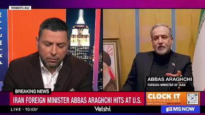  عراقچی: آنچه انجام می‌دهیم همان اصل «چشم در برابر چشم» است