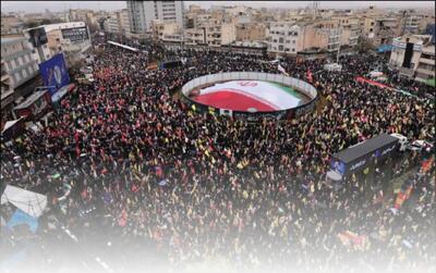 پرچم خونین در شجاعانه‌ترین قدس دشمن‌شکن 