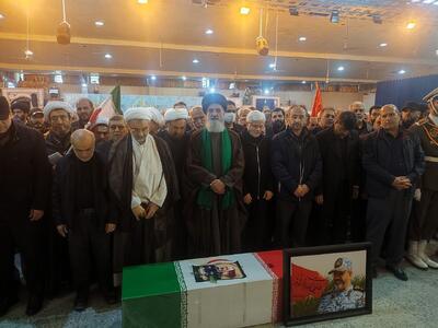  پیکر سرلشکر خلبان نصیرزاده به خاک سپرده شد