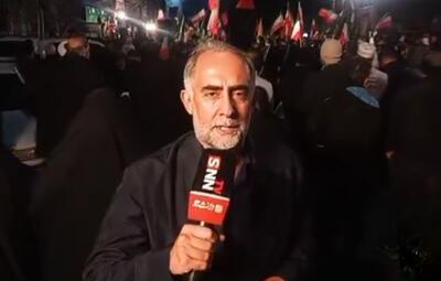  گزارش خبرنگار SNNTV از حضور باشکوه گرگانی‌ها در چهاردهمین شب حماسه سازی