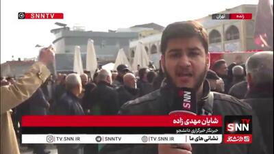  پیکر شهید شمخانی خادم صادق ایران آرام آرام به آغوش خاک سپرده می‌شود