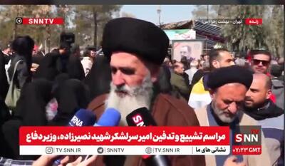  حجت‌الاسلام آقاجانپور: امام شهید در آخرین دیدار و پس از ارائه گزارش توسط شهید نصیرزاده، چنان خوشحال شدند که فرمودند گزارش بسیار خوبی دادید و برای ایشان دعا کردند