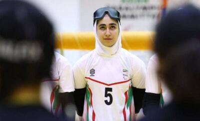  قهرمان و خانم گل مسابقات پاراآسیایی گلبال: با قلبی سرشار از اندوه و عزمی پولادین، فقدان جانگداز رهبر معظم انقلاب را تسلیت می‌گویم