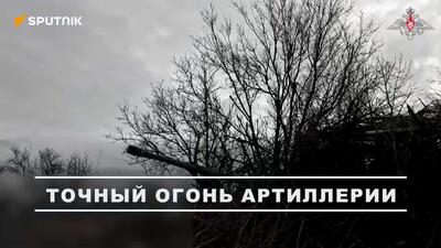  خدمه توپ‌های هویتزر خودکششی Msta-S روسیه، با گلوله‌های ترکش‌خور قوی در سمت دنیپروپتروسک، به نقاط کنترل پهپاد اوکراین حمله کردند