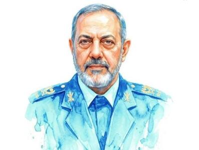  عکس/ پیکر سرلشکر خلبان نصیرزاده به خاک سپرده شد