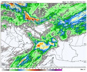  ورود سامانه بارشی جدید به کشور