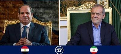  جزئیات گفنگوی تلفنی رؤسای جمهور ایران و مصر