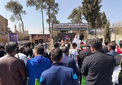  اجتماع پرچمداران میهن در شیراز   تصویر - تسنیم