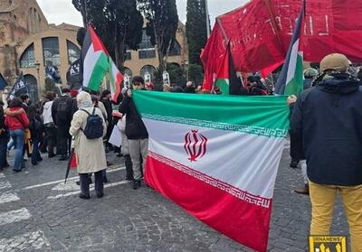  راهپیمایی حمایت از ایران در شهرهای اروپایی - تسنیم