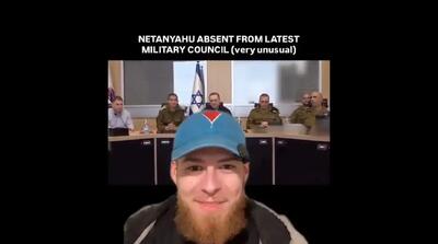  واکنش کاربران عرب زبان به غیبت نتانیاهو