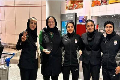  3 عضو تیم ملی فوتبال بانوان در مسیر بازگشت به ایران