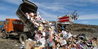  ۱۱ تن مواد غذایی غیربهداشتی در خراسان رضوی نابود شد (۲۴ اسفند ۱۴۰۴)