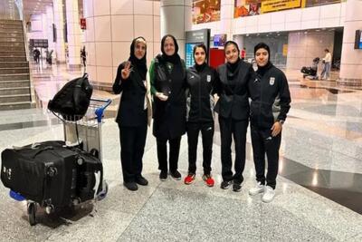  سه عضو تیم ملی فوتبال زنان ایران به مالزی رسیدند