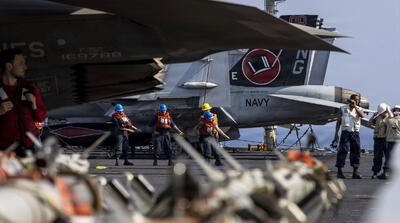  نیروهای مسلح ایران ناو آبراهام لینکلن را مجبور به عقب‌نشینی کردند