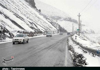  بارش برف و باران و وجود مه و کولاک در جاده‌های زنجان - تسنیم