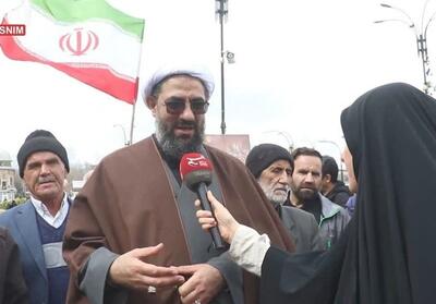  هرکجا مردم پای کار باشند دست خدا با آن‌ها است فیلم - تسنیم