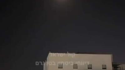  حمله موشکی ایران به بئرالسبع در اسرائیل