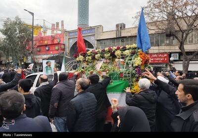  تشییع پیکر مطهر سرلشکر شهید ابوالقاسم بابائیان در شهرری   تصاویر - تسنیم