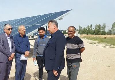  افتتاح طرح احداث نیروگاه خورشیدی یک مگاواتی در بوشهر - تسنیم