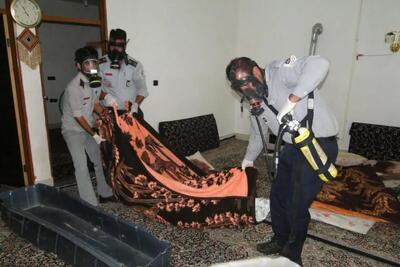  فوت یک زوج جوان بر اثر گازگرفتگی