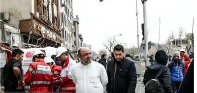  رسایی بدون لباس روحانیت در محل انفجار میدان شهدا