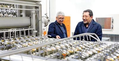  بازدید وزیر صمت از واحدهای آسیب‌دیده  در شهرک صنعتی کاوه