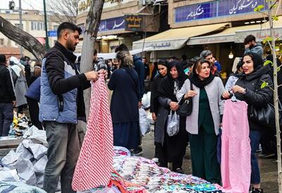  تصاویر؛ بازار شب عید در تهران