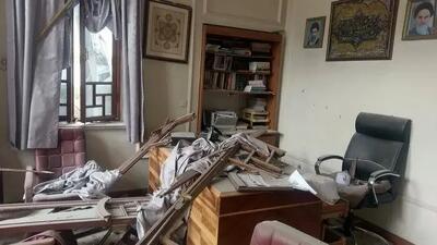  پژوهشکده هنر آسیب دید + تاریخچه بنا و میزان خسارت