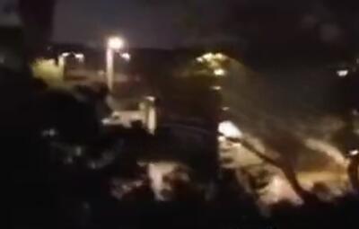  دشمن فراری از انتشار تصاویر اصابت موشک‌های ایرانی/ صدای اصابت موشک ایرانی در تل آویو