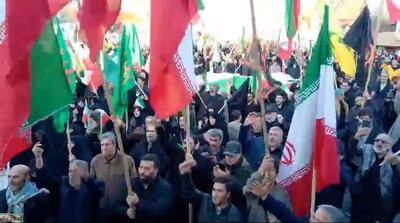  ده ویدیو از تجمعات مردم در ایران و تهران در شب چهارشنبه