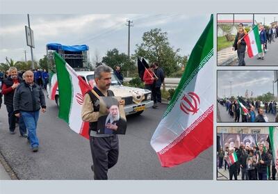  پرچم کار در کنارِ پرچم ولایت؛ کارگران رشت عهدی دوباره با رهبری بستند - تسنیم