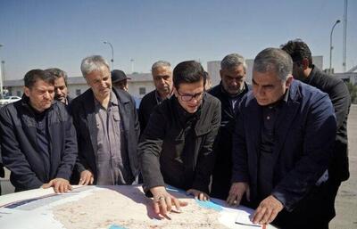  بازدید وزیر نفت از انبار نفت ری