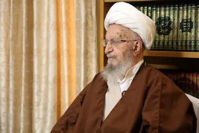  پیام آیت الله مکارم شیرازی به مناسبت شهادت لاریجانی