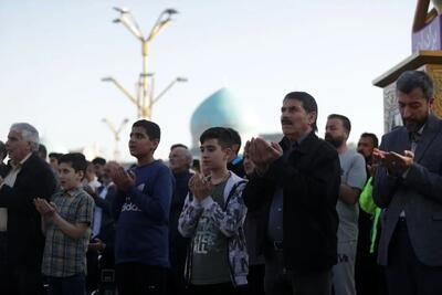  برنامه‌ های نماز عید سعید فطر در حرم امام رضا