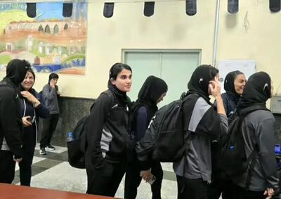  ورود زنان فوتبالیست به ایران+ عکس