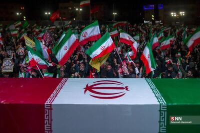  تشییع باشکوه پیکر مطهر شهید علی لاریجانی در معراج الشهدای تهران + فیلم