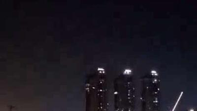  تصاویری از برخورد موشک های ایرانی در اسرائیل