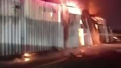  آتش بجان غرب فرودگاه بن گورین افتاد